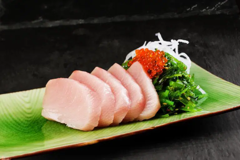 Kanpachi sashimi - Sushi Masters Tenerife