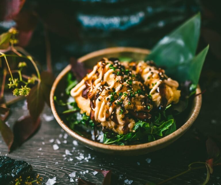 Tempura Salmon Bowl