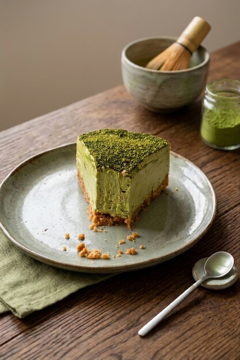 Matcha Cheesecake - Sushi Masters Tenerife